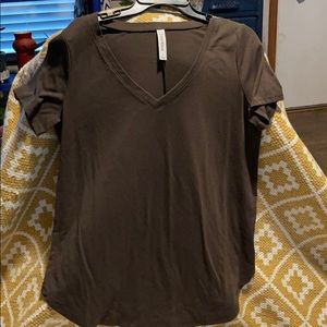 Zenana Premium dark green, Sz large tunic length